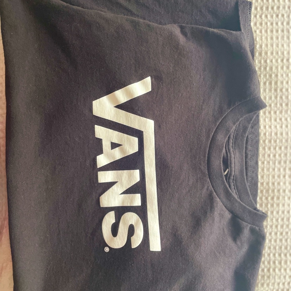 2 Vans Tees Black&Grey